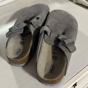 Birkenstock Boston Soft Footbed Suede